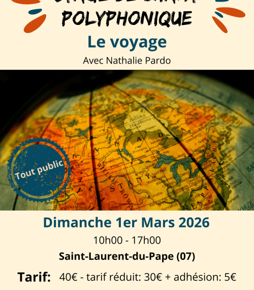 Stage de chant polyphonique - Le Voyage