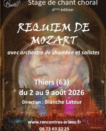Stage choral Requiem de Mozart