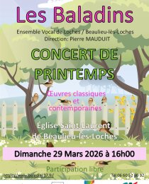 Concert de printemps - Ensemble Vocal Les Baladins
